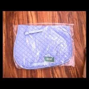Dover saddlery BNWT cornflower saddle pad